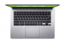 Ноутбук Acer Chromebook CB314-2H 14" FHD IPS, MediaTek MT8183, 8GB, F128GB, UMA, ChromeOS, серебристый NX.AWFEU.001