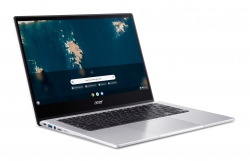 Ноутбук Acer Chromebook Spin CP314-1HN 14" FHD IPS, Intel C N4500, 8GB, F128GB, UMA, ChromeOS, серебристый NX.AZ3EU.001