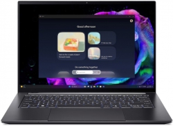 Ноутбук Acer Swift X 14 SFX14-61G 14.5" 2.8K OLED, AMD R7-350, 32GB, F1TB, NVD5050-8, Win11, серый NX.JA7EU.004