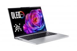 Ноутбук Acer Swift Go 14 SFG14-74 14" WUXGA OLED, Intel U5-225H, 16GB, F512GB, UMA, Win11, сріблястий NX.JCWEU.002