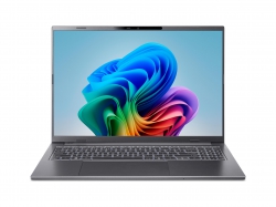 Ноутбук Acer Aspire 16 A16-11M 16" WUXGA IPS, Quallcomm X X1-26-100, 16GB, F512GB, UMA, Win11, сірий NX.JLNEU.001