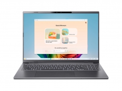 Ноутбук Acer Aspire 16 A16-61M 16" WUXGA+ OLED, AMD R7-350, 32GB, F1GB, UMA, Win11, серый NX.JP0EU.002