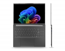 Ноутбук Acer Aspire 16 A16-52M 16" WUXGA+ OLED, Intel U5-226V, 16GB, F1TB, UMA, Lin, серый NX.JS7EU.002