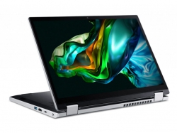 Ноутбук Acer Aspire 3 Spin 14 A3SP14-31PT 14" WUXGA IPS Touch, Intel P N200, 8GB, F256GB, UMA, Lin, сріблястий NX.KENEU.004