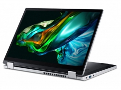 Ноутбук Acer Aspire 3 Spin 14 A3SP14-31PT 14" WUXGA IPS Touch, Intel P N200, 8GB, F256GB, UMA, Lin, сріблястий NX.KENEU.004