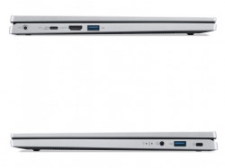 Ноутбук Acer Aspire 3 Spin 14 A3SP14-31PT 14" WUXGA IPS Touch, Intel P N200, 8GB, F256GB, UMA, Lin, сріблястий NX.KENEU.004