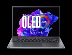 Ноутбук Acer Swift Go 16 SFG16-71 16" 3.2K OLED, Intel i7-1355U, 16GB, F512GB, UMA, Lin, серый NX.KFSEU.002