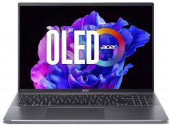 Ноутбук Acer Swift Go 16 SFG16-71 16" WUXGA IPS, Intel i7-1355U, 16GB, F512GB, UMA, Lin, серый NX.KFTEU.007