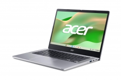 Ноутбук Acer Chromebook CB314-4H 14" FHD IPS, Intel C N100, 8GB, F128GB, UMA, ChromeOS, серебристый NX.KNBEU.001