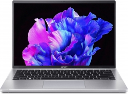 Ноутбук Acer Swift Go 14 SFG14-72 14" 2.8K OLED, Intel U7-155H, 16GB, F1TB, UMA, Win11, серебристый NX.KP0EU.004