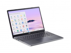 Ноутбук Acer Chromebook Plus CB514-3H 14" WUXGA IPS, AMD R3-7320C, 8GB, F512GB, UMA, ChromeOS, серый NX.KP4EU.001