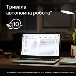 Ноутбук Acer Chromebook CB315-5H 15" FHD IPS, Intel C N100, 8GB, F128GB, UMA, ChromeOS, серебристый NX.KPPEU.001
