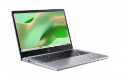 Ноутбук Acer Chromebook CB314-4H 14" FHD IPS, Intel i3-N305, 8GB, F512GB, UMA, ChromeOS, серебристый NX.KQDEU.003