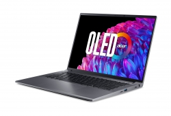 Ноутбук Acer Swift X SFX14-72G 14.5" 2.8K OLED, Intel U7-155H, 32GB, F1TB, NVD4050-6, Win11, серый NX.KR7EU.003