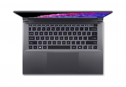 Ноутбук Acer Swift X SFX14-72G 14.5" 2.8K OLED, Intel U7-155H, 32GB, F1TB, NVD4060-8, Win11, серый NX.KR8EU.003