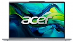 Ноутбук Acer Swift Go 14 SFG14-73T 14" WUXGA IPS Touch, Intel U7-155H, 32GB, F1TB, UMA, Win11, серебристый NX.KSMEU.002