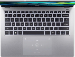 Ноутбук Acer Swift Go 14 SFG14-73T 14" WUXGA IPS Touch, Intel U7-155H, 32GB, F1TB, UMA, Win11, серебристый NX.KSMEU.002