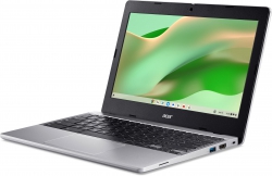 Ноутбук Acer Chromebook CB311-12H 11" IPS, Intel C N100, 4GB, F64GB, UMA, ChromeOS, серебристый NX.KX1EU.006