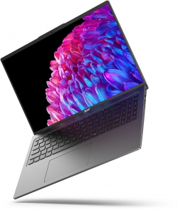 Ноутбук Acer Swift Go 16 SFG16-72 16" 3.2K OLED, Intel U5-125H, 16GB, F512GB, UMA, Lin, серый NX.KY9EU.001