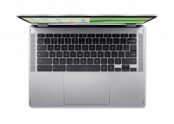 Ноутбук Acer Chromebook Spin CP314-2HN 14" WUXGA IPS Touch, Intel i3-N305, 8GB, F256GB, UMA, ChromeOS, сріблястий NX.KYJEU.001