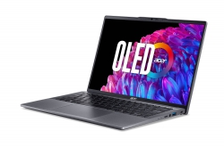 Ноутбук Acer Swift Go 14 SFG14-63 14" 2.8K OLED, AMD R5-8645HS, 16GB, F1TB, UMA, Lin, серый NX.KYLEU.002