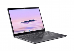 Ноутбук Acer Chromebook Plus Spin 514 CP514-4HN 14" WUXGA IPS Touch, Intel 3-100U, 8GB, F256GB, UMA, ChromeOS, сірий NX.KYQEU.001