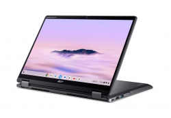 Ноутбук Acer Chromebook Plus Spin 514 CP514-4HN 14" WUXGA IPS Touch, Intel 3-100U, 8GB, F256GB, UMA, ChromeOS, сірий NX.KYQEU.001