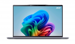 Ноутбук Acer Swift Go 14 AI SFG14-01 14.5" WQXGA IPS, Quallcomm X1P-42100, 16GB, F1TB, UMA, Win11, сірий NX.KYXEU.005