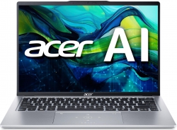 Ноутбук Acer Swift Go 14 SFG14-73 14" 2.8K OLED, Intel U7-155U, 32GB, F1TB, UMA, Lin, серебристый NX.KZ1EU.001