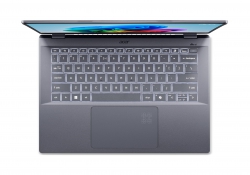 Ноутбук Acer Swift 14 AI SF14-11 14.5" WQXGA IPS, Quallcomm X1P-64-100, 16GB, F1TB, UMA, Win11, серый NX.KZXEU.001
