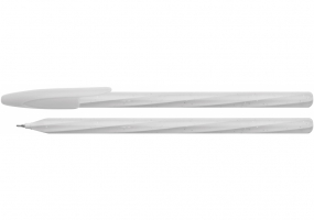 Ручка масляная OPTIMA SNOW 0,7 мм, пишет синим O15674