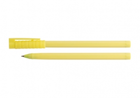 Ручка кулькова OPTIMA HYPE 0,7 mm. Корпус асорті пастель, пише синім O15695