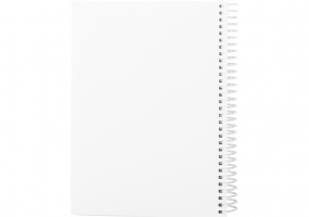 Блокнот "Pattern" А5, пластикова обкл., спіраль, 80 арк., клітинка OPTIMA O20832-20
