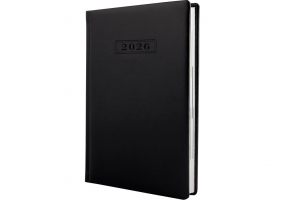 Дневник датированный, PERFEСT, черный, А5 OPTIMA O25234-01