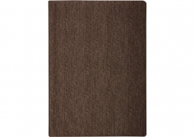 Дневник недатированный, TWEED, коричневый, А5, кремовый блок, клетка OPTIMA O25410-07