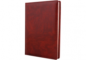 Дневник недатированный, Rider, А5, бордовый CABINET O25466