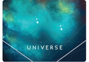 Папка пластикова А4 на гумках Optima "Universe", асорті O31664