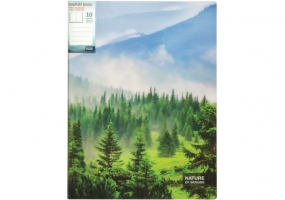 Папка А4 з 10 файлами Optima "Nature of Ukraine", асорті O32124