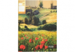 Папка А4 з 30 файлами Optima "Nature of Ukraine", асорті O32126