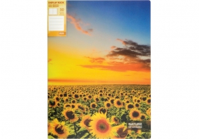 Папка А4 з 30 файлами Optima "Nature of Ukraine", асорті O32126