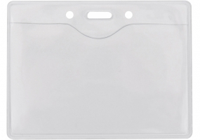 Бейдж горизонтальний Optima, PVC, 108х70 мм O45607