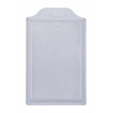 Бейдж вертикальний Optima, ABS+PVC, 54х85 мм O45626