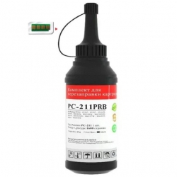 Комплект для заправки картриджа Pantum PC-230E/PC-211EV/PC-211P для M6500/M6500W/M6550NW/M6607NW, P2207/P2507/P2500W/P2500NW (1600стор, 1 тонер, 1чіп) PC-211PRB
