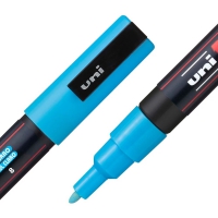 Набор маркеров uni POSCA, 0,9-1,3мм 8 шт Uni PC-3M 8C