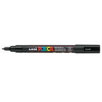 Маркер uni POSCA 0.9-1.3 мм, черный Uni PC-3M.Black
