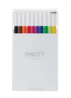 Лайнер uni EMOTT 0.4мм fine line, Standard Color, 10 кольорів Uni PEM-SY/10C.01SC
