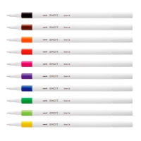 Лайнер uni EMOTT 0.4мм fine line, Standard Color, 10 кольорів Uni PEM-SY/10C.01SC