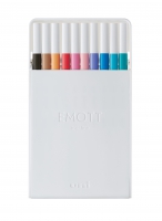 Лайнер uni EMOTT 0.4мм fine line, Soft Pastel Color, 10 цветов Uni PEM-SY/10C.02SPC