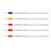Лайнер uni EMOTT 0.4мм fine line, Passion Color, 5 цветов Uni PEM-SY/5C.02PC