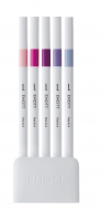 Лайнер uni EMOTT 0.4мм fine line, Floral Color, 5 кольорів Uni PEM-SY/5C.07FC